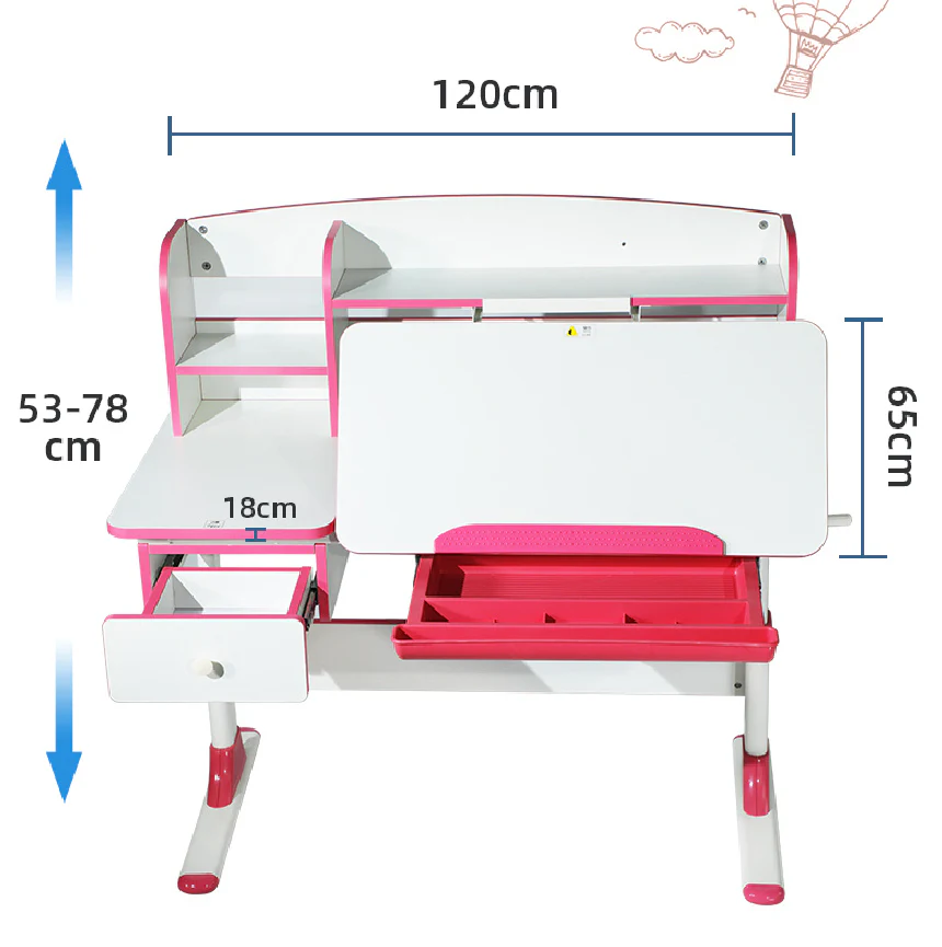 Smart Ergonomic Adjustable Smart Kids Desk - Image 3