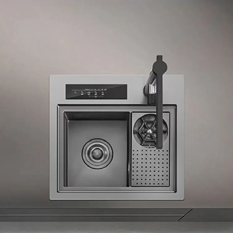 Smart Flow Nano Stainless Steel User-Friendly Cup Washer Sink - Image 2