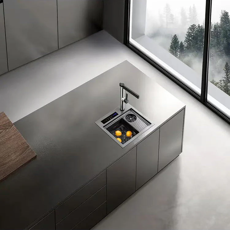 Smart Flow Nano Stainless Steel User-Friendly Cup Washer Sink - Image 3