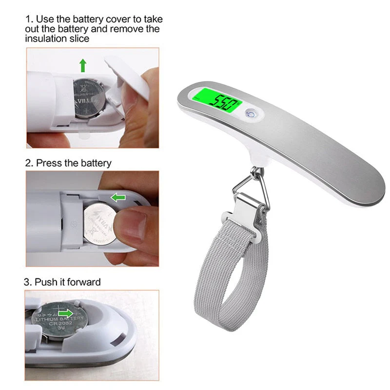 Smart Handy Hang Digital Luggage Scale - Image 6