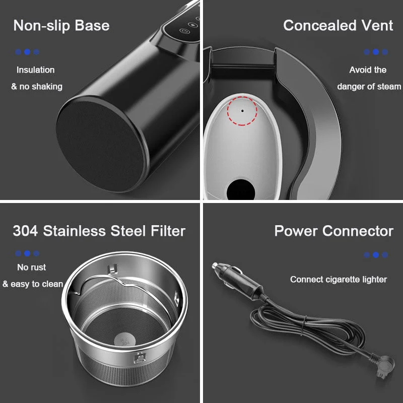Smart Heating Digital Car Thermos - Image 4