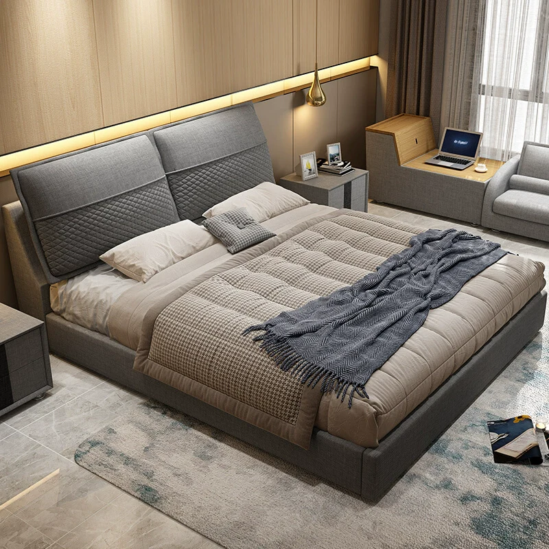 Smart Living Adjustable Built-in Desk Station Sofa Bed - Image 5