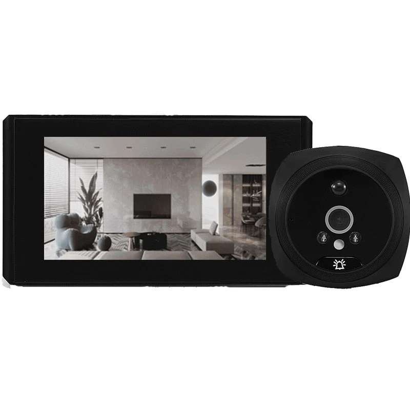 Smart Motion Detector Door Peephole Camera - Image 11