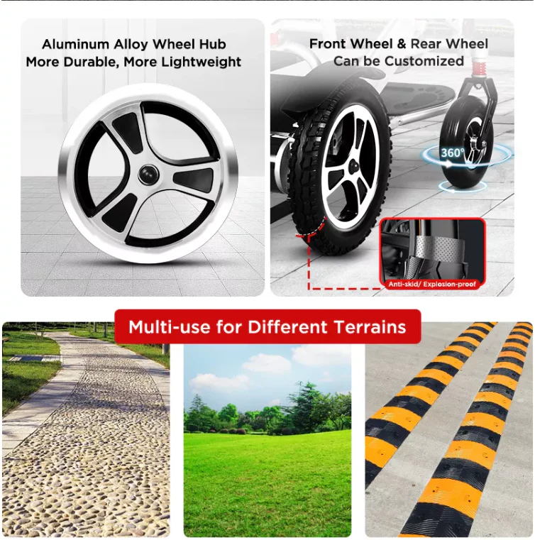 Smart Move Remote Control Foldable Electric Wheelchair - Image 7