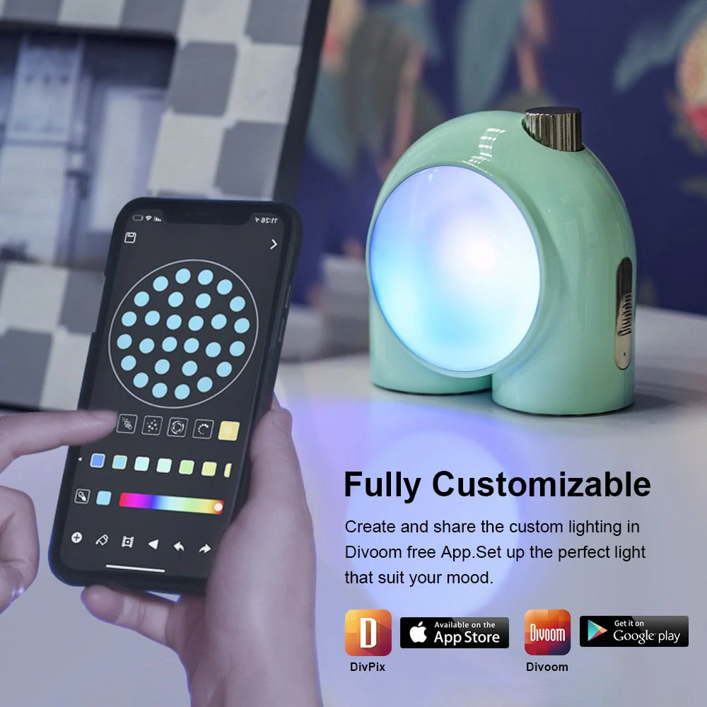 Smart Programmable Music Alarm LED Lamp - Image 5