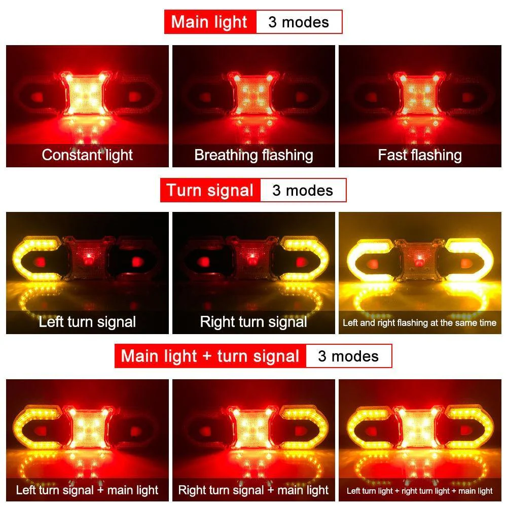 Smart Remote Control Bike Turning Light - Image 2