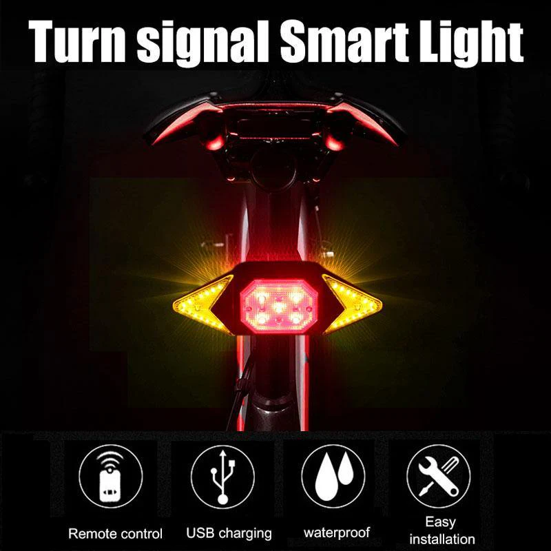 Smart Remote Control Bike Turning Light - Image 4
