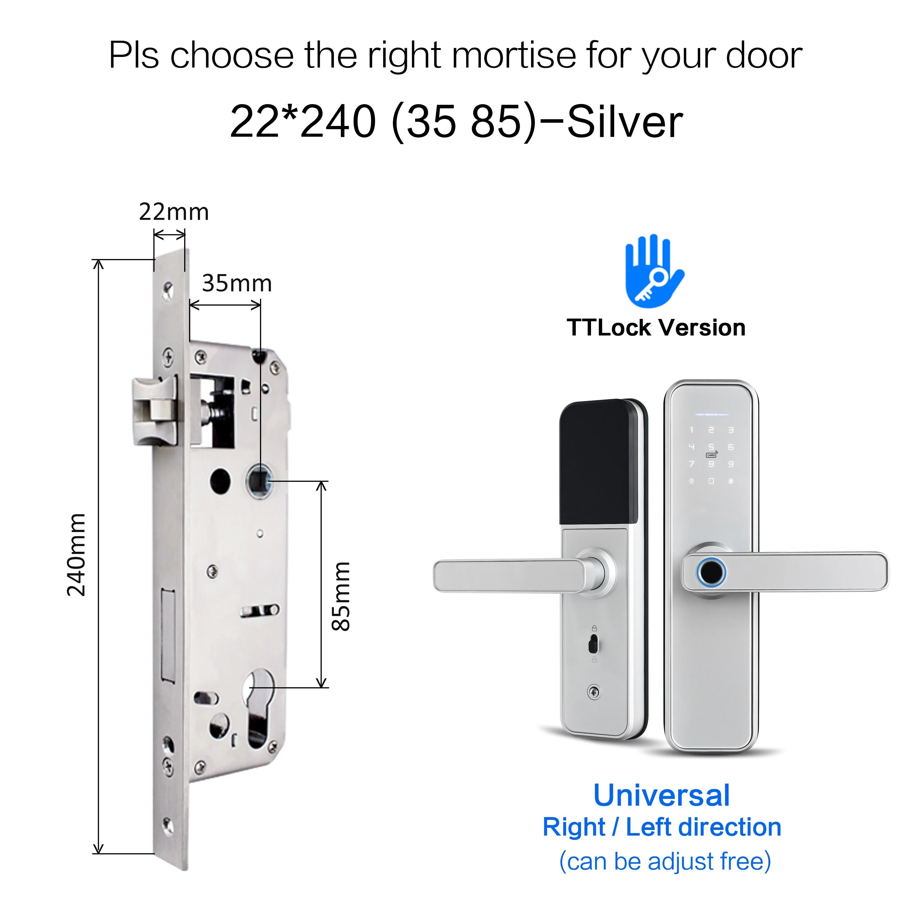Smart Secure Biometric Fingerprint Door Lock - Image 10