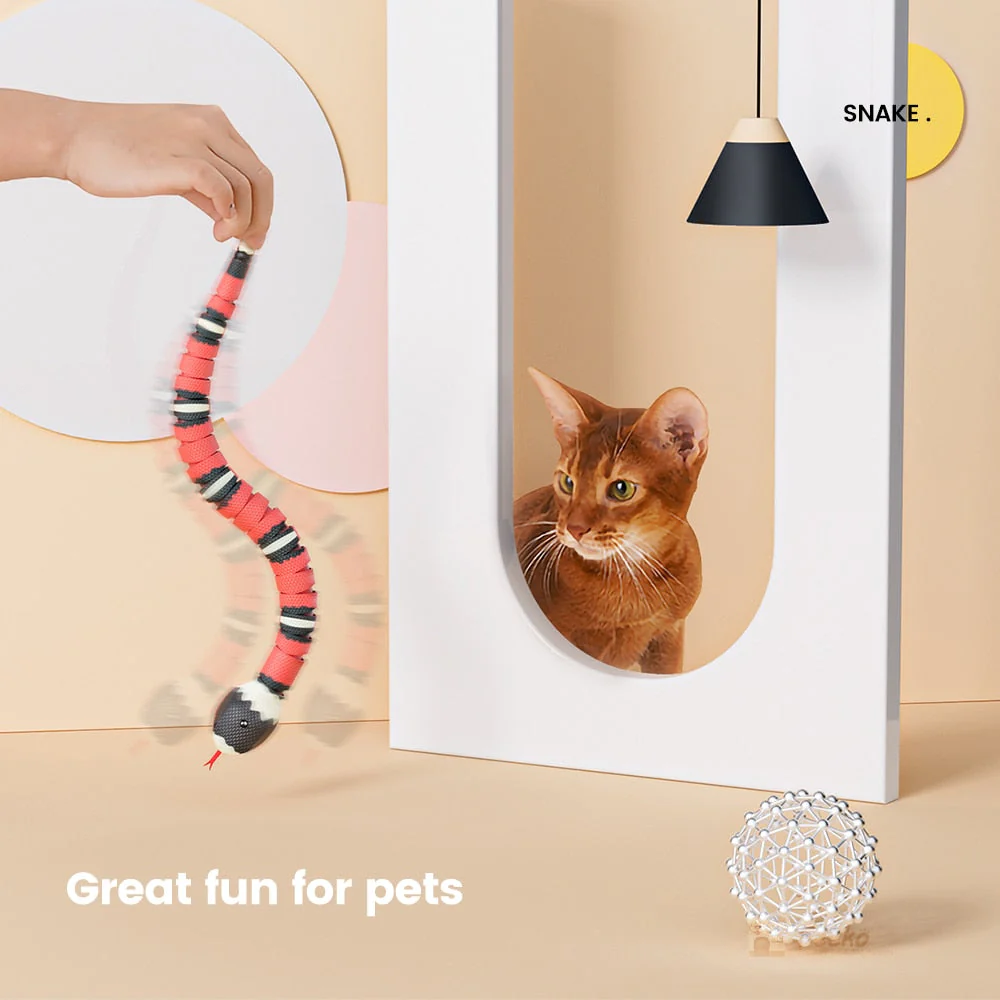 Smart Sensing Snake Interactive Cat Toy - Image 4