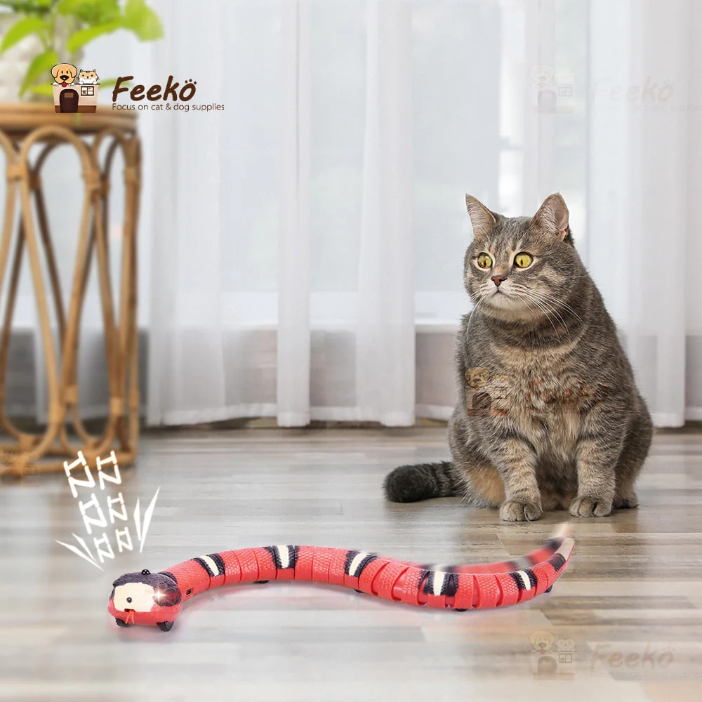 Smart Sensing Snake Interactive Cat Toy - Image 5