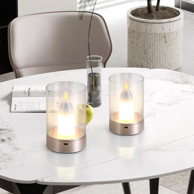 Smart Sensor Hover LED Flameless Candle Lamp - Image 3