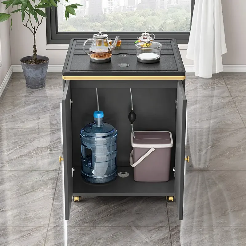 Smart Storage Modern Double-Sided Coffee Table - Image 3