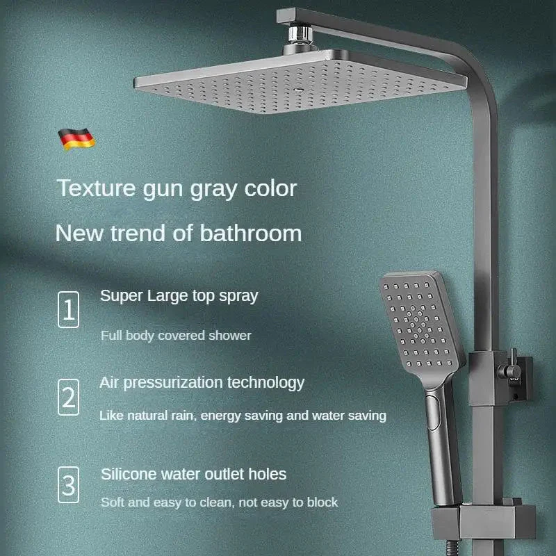 Smart Thermostatic Digital LCD Bidet Sprayer Elegant Shower Set - Image 5