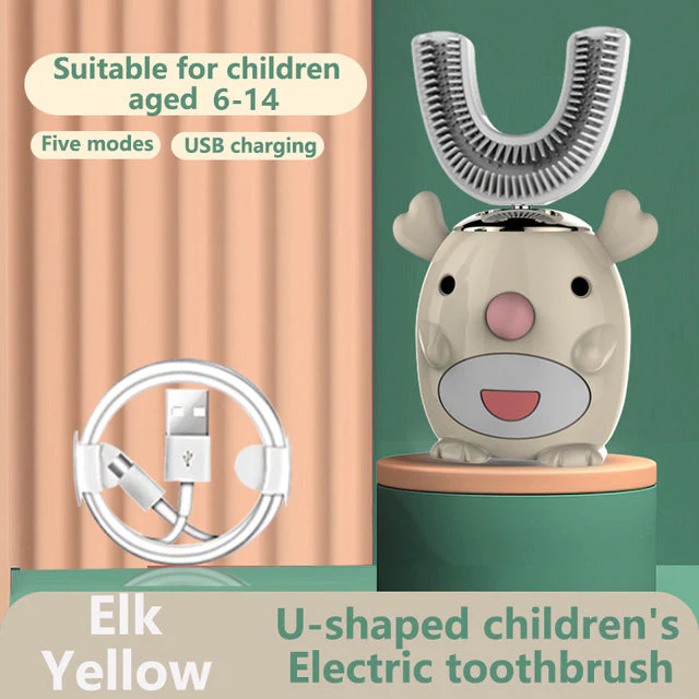 Smart Ultrasonic Silicone Toothbrush for Kids - Image 10