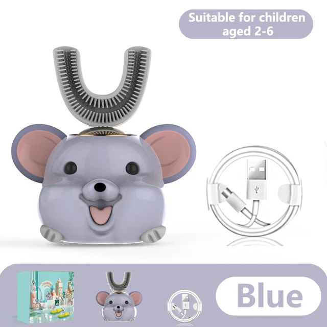 Smart Ultrasonic Silicone Toothbrush for Kids - Image 11