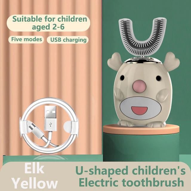 Smart Ultrasonic Silicone Toothbrush for Kids - Image 12