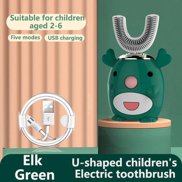 Smart Ultrasonic Silicone Toothbrush for Kids - Image 14