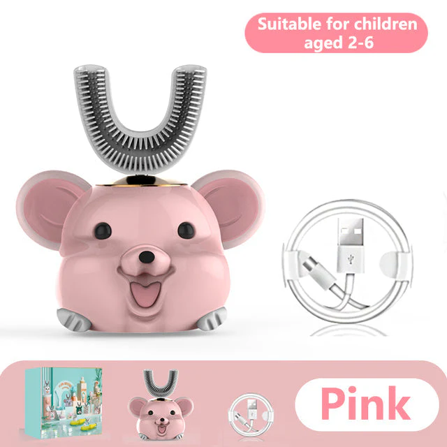 Smart Ultrasonic Silicone Toothbrush for Kids - Image 15
