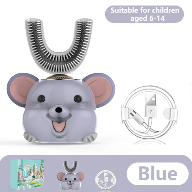 Smart Ultrasonic Silicone Toothbrush for Kids - Image 20