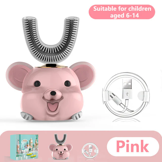 Smart Ultrasonic Silicone Toothbrush for Kids - Image 8