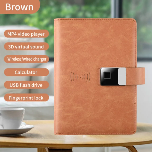 Smart Wireless Charging Business Notebook - Image 11