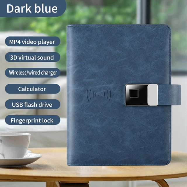 Smart Wireless Charging Business Notebook - Image 14