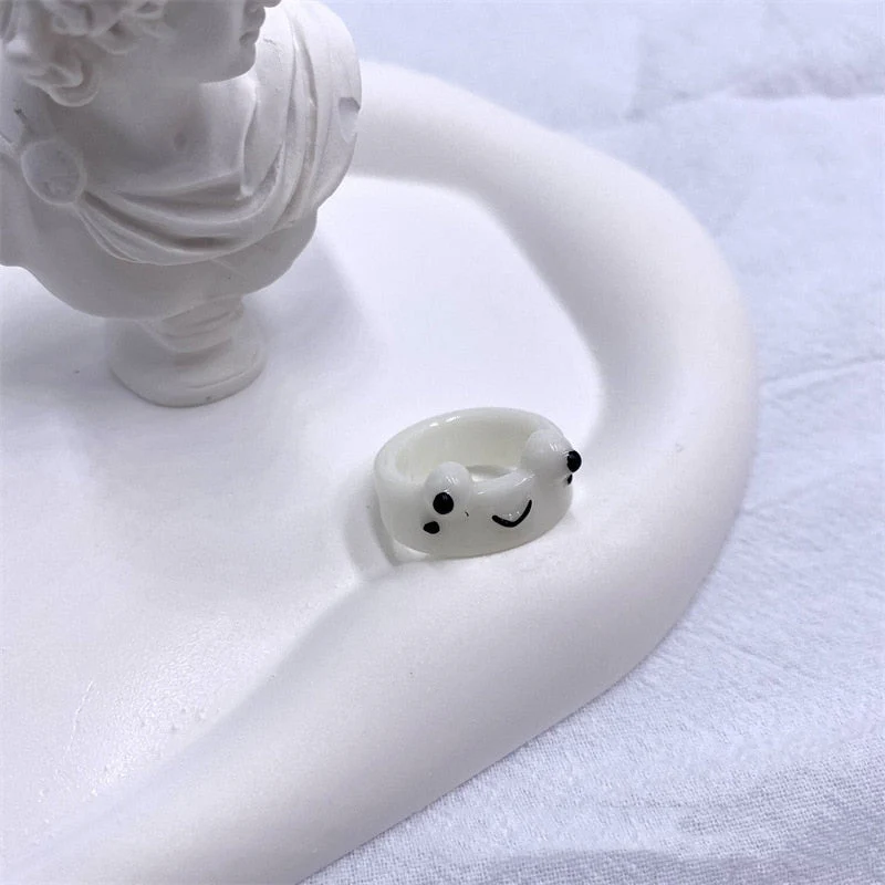 Smiling Frog Kids Ring - Image 4