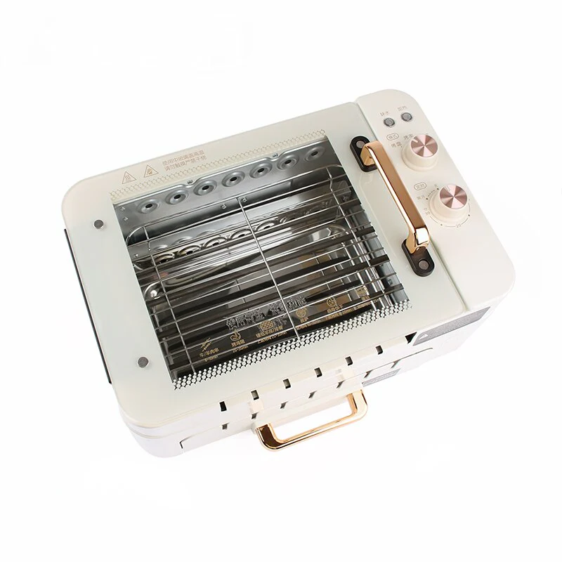 Smokeless Automatic Rotating Electric Oven Grill - Image 9