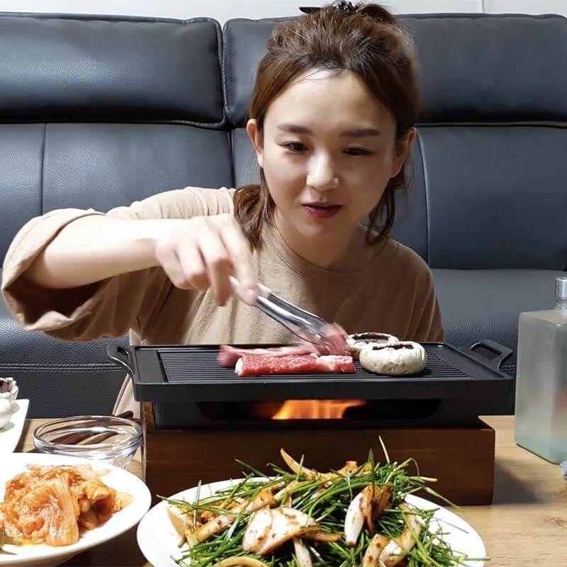 Smokeless Portable Japanese Non-Stick BBQ Grill - Image 2