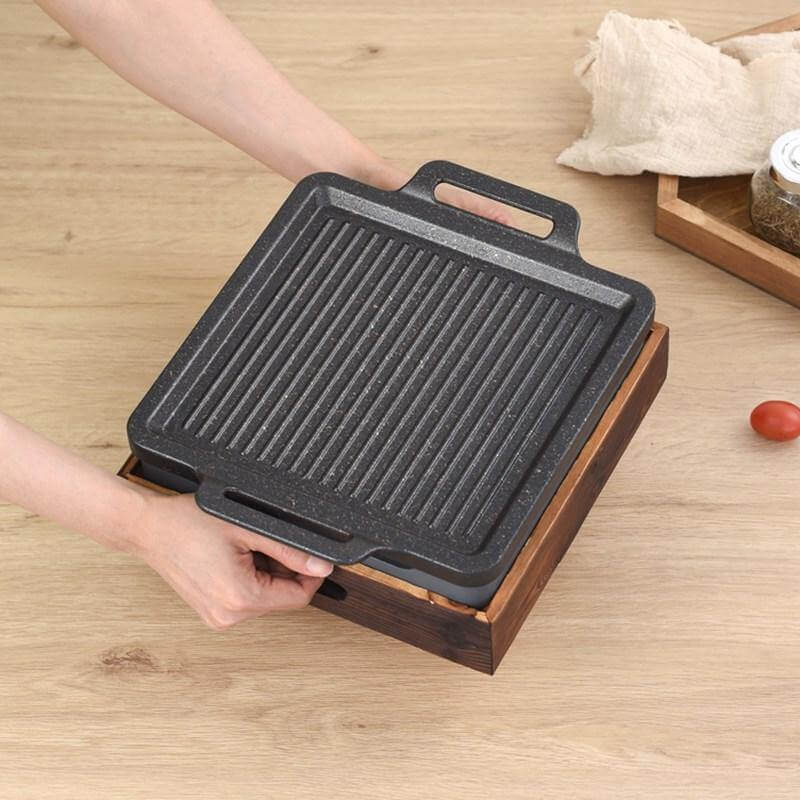 Smokeless Portable Japanese Non-Stick BBQ Grill - Image 4