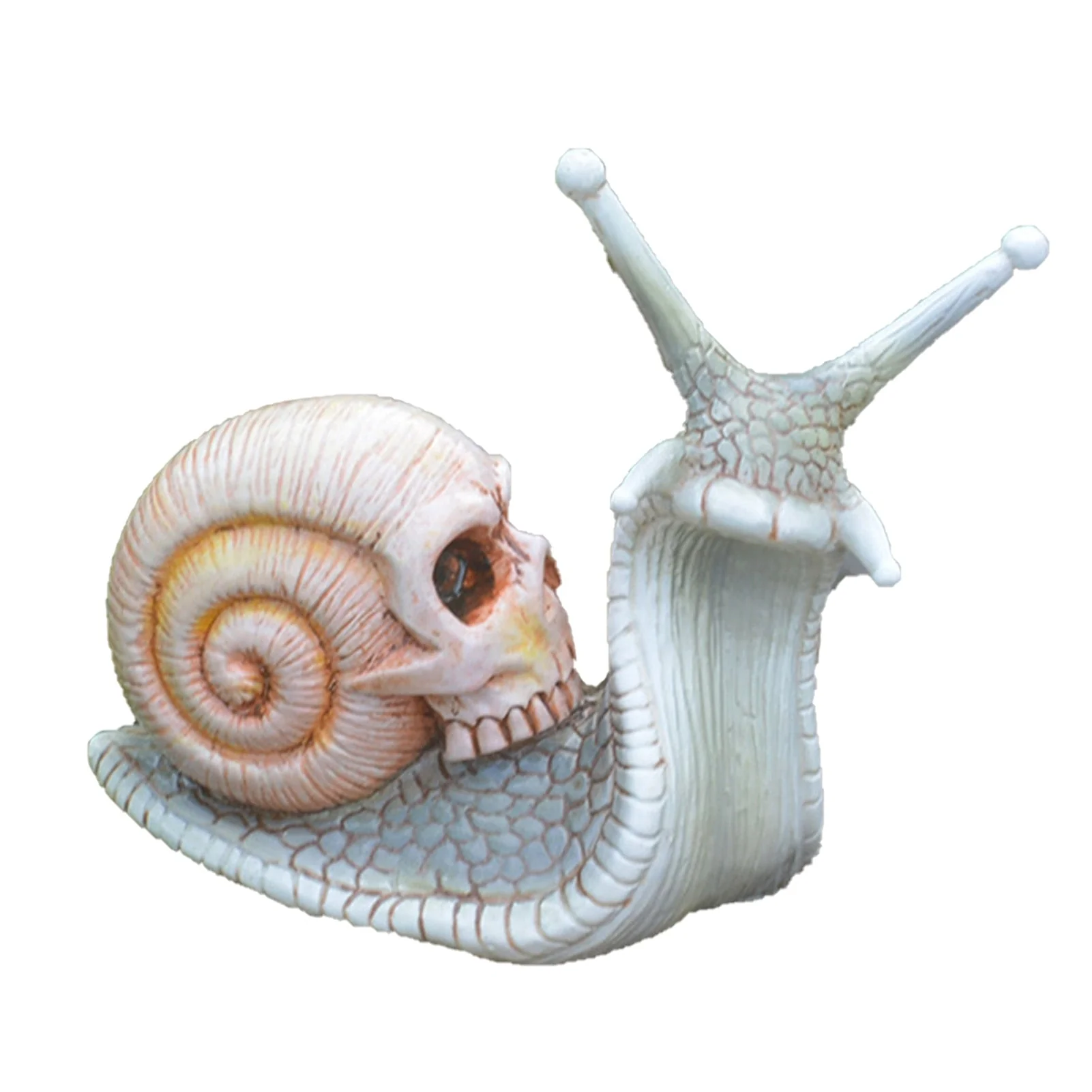 Snail Skull Halloween Patio Sculpture - Image 7