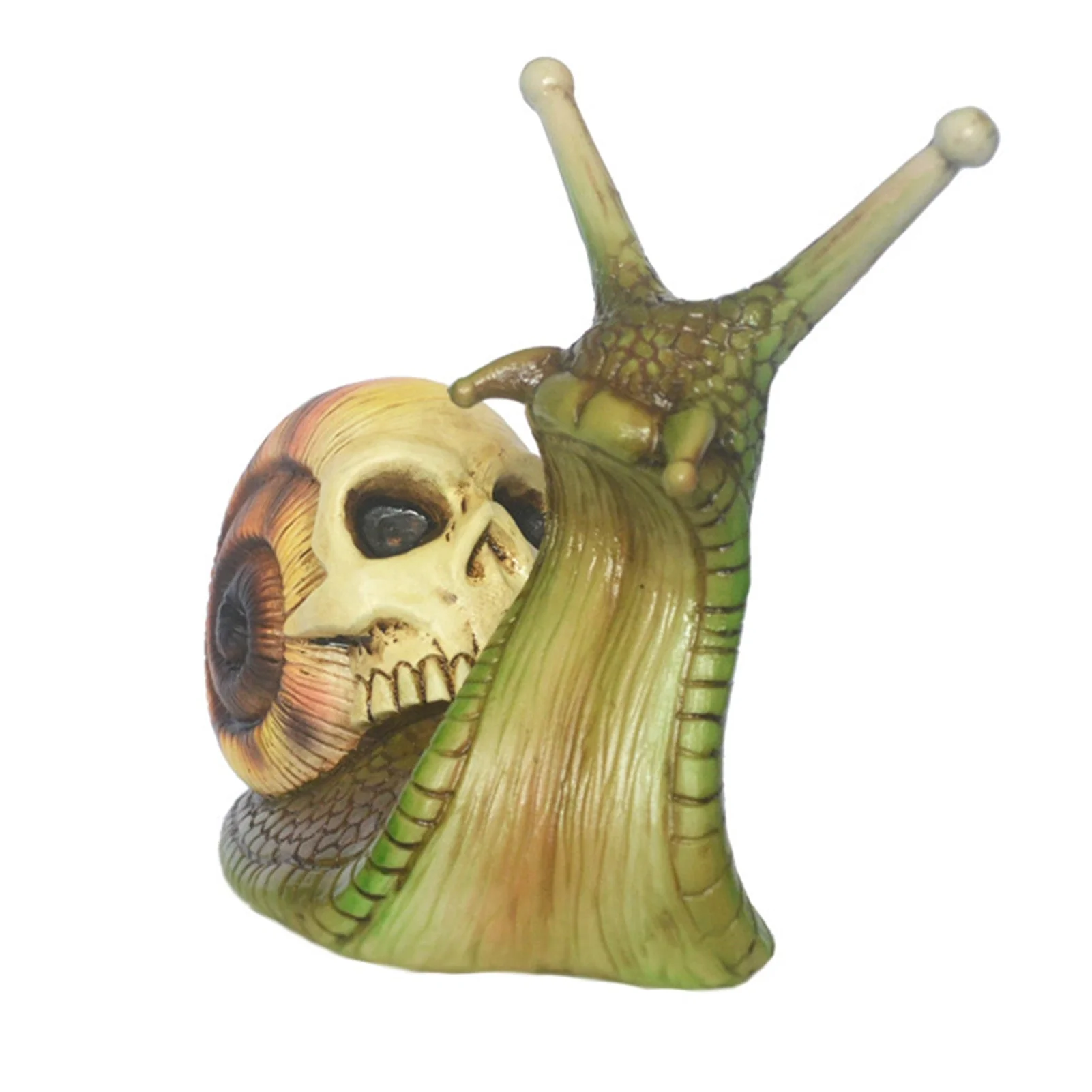Snail Skull Halloween Patio Sculpture - Image 8