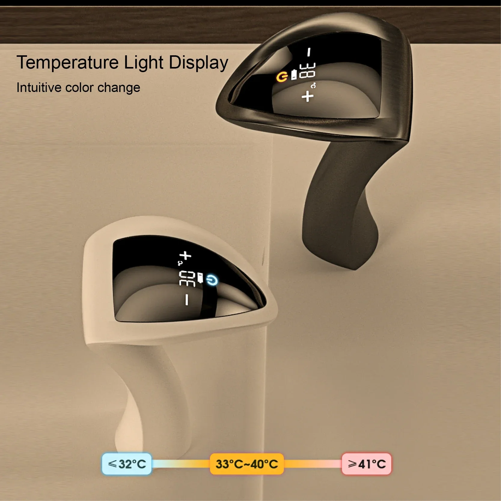 Snake-Shaped LED Bathroom Touch Control Intelligent Bathroom Kitchen Faucet - Image 2