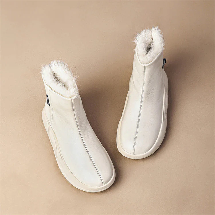 Snowbound Leather Snow Boots - Image 6