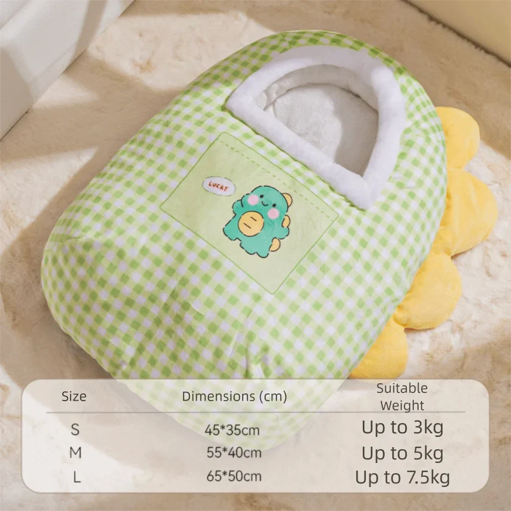 Snuggle Dreams Comfy Cat Bed House - Image 7