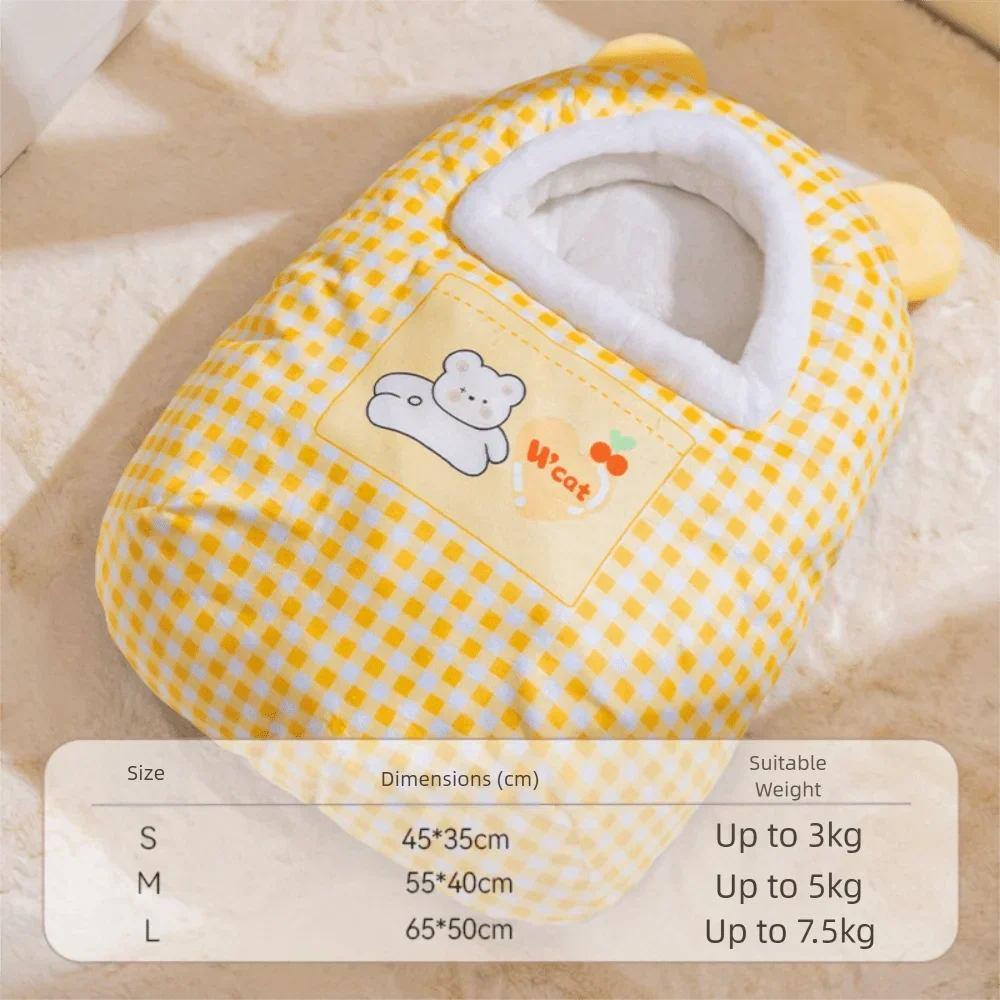 Snuggle Dreams Comfy Cat Bed House - Image 8