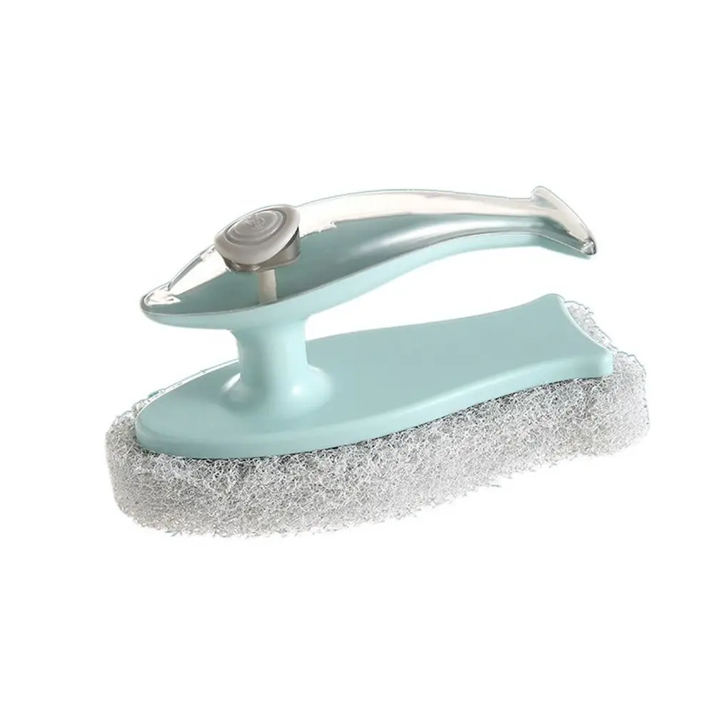 Soap Dispenser Dolphin-Shaped Kitchen Brush - Image 8