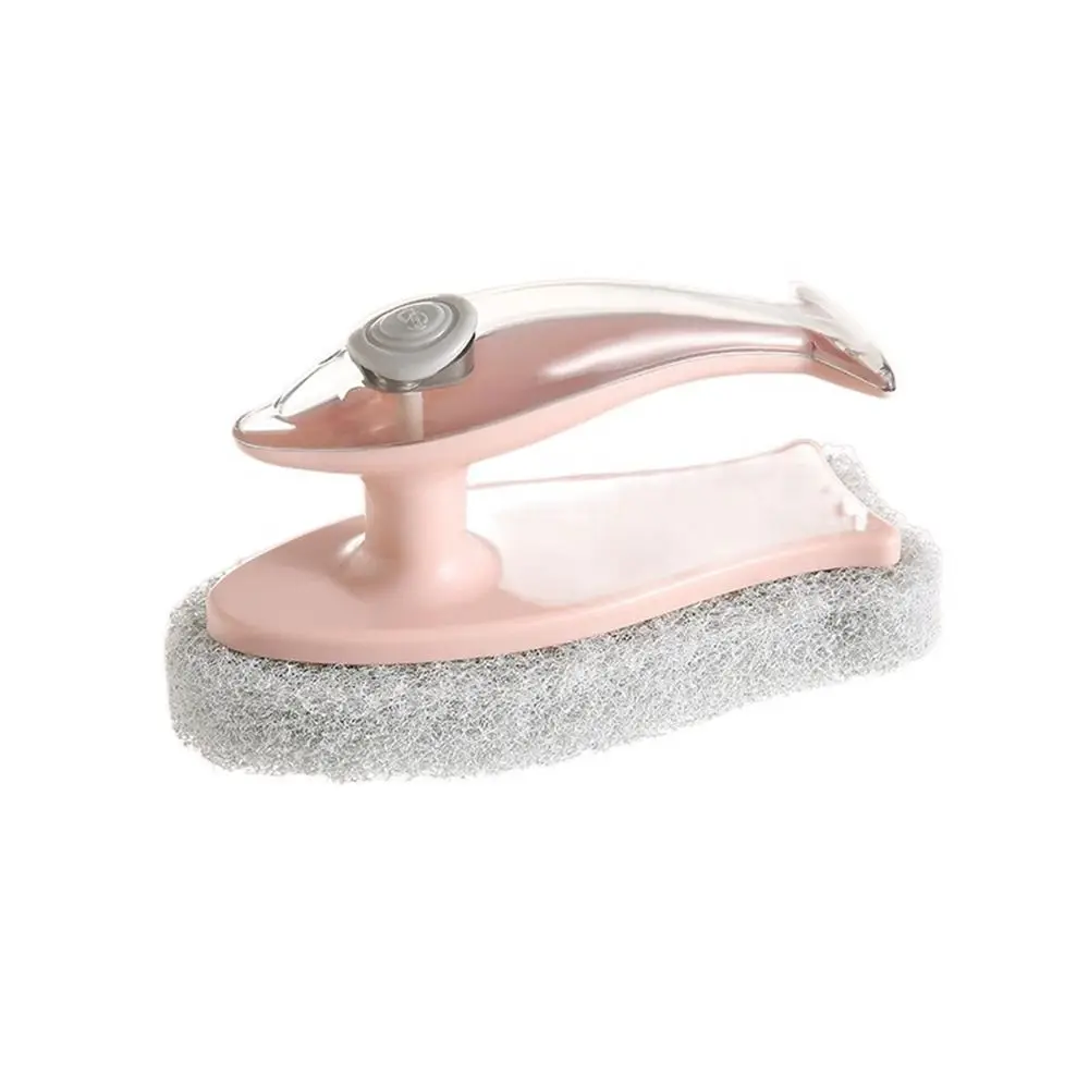 Soap Dispenser Dolphin-Shaped Kitchen Brush - Image 9
