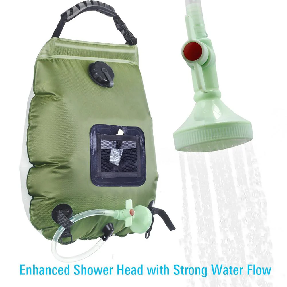 Soar-Powered Portable Travel Heated Shower Bag - Image 2