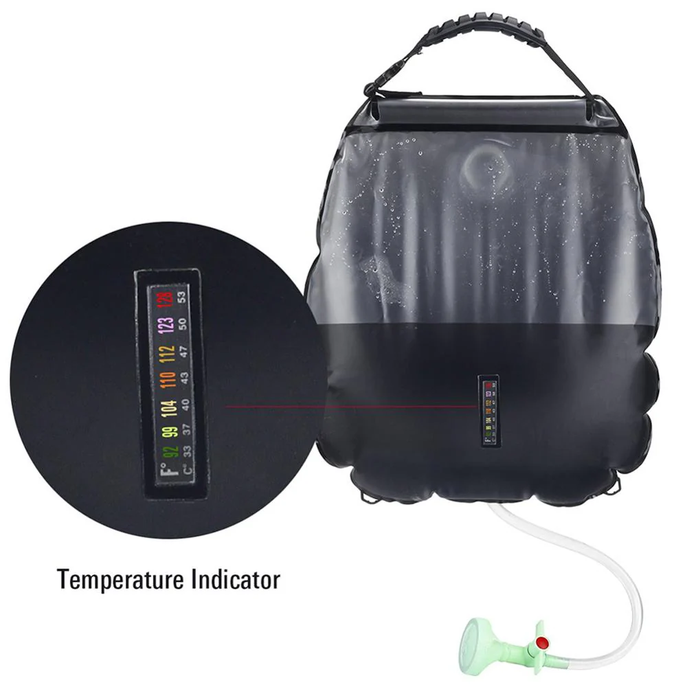 Soar-Powered Portable Travel Heated Shower Bag - Image 3