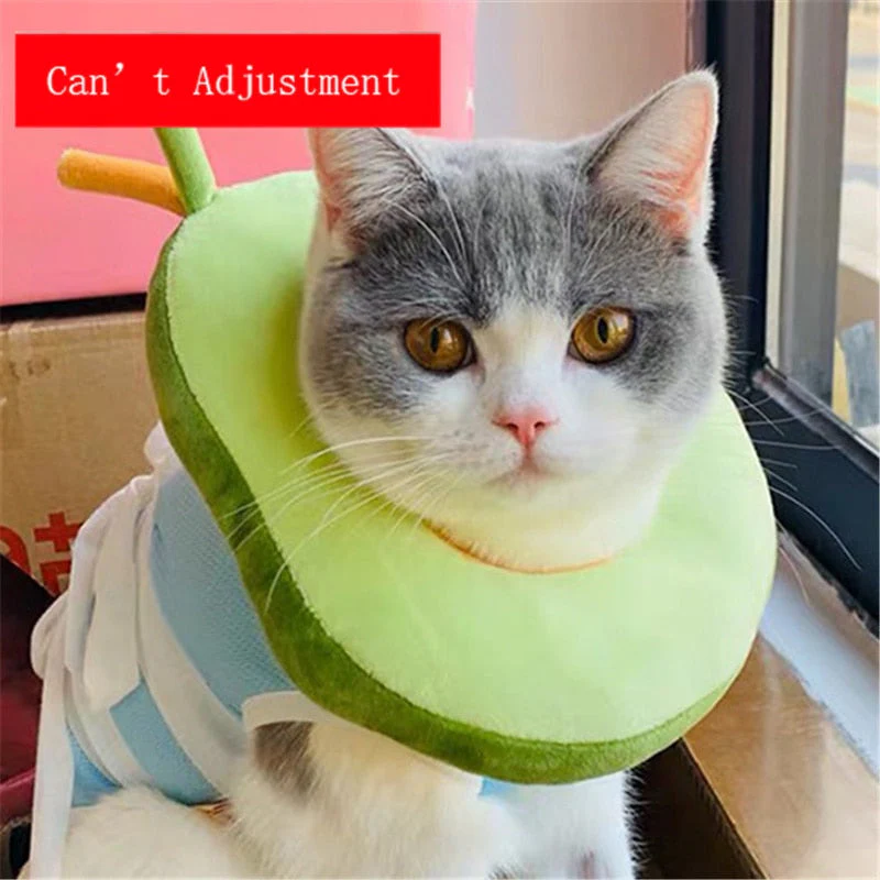 Soft Avocado-Shaped Pet Healing Collar - Image 10