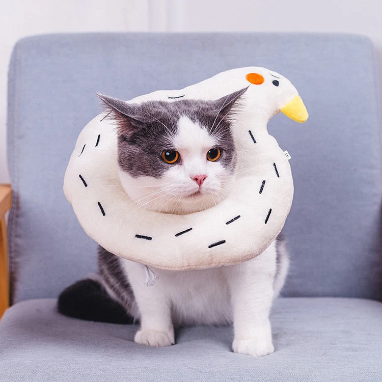 Soft Avocado-Shaped Pet Healing Collar - Image 16