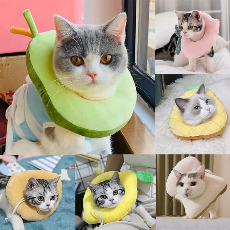Soft Avocado-Shaped Pet Healing Collar - Image 5