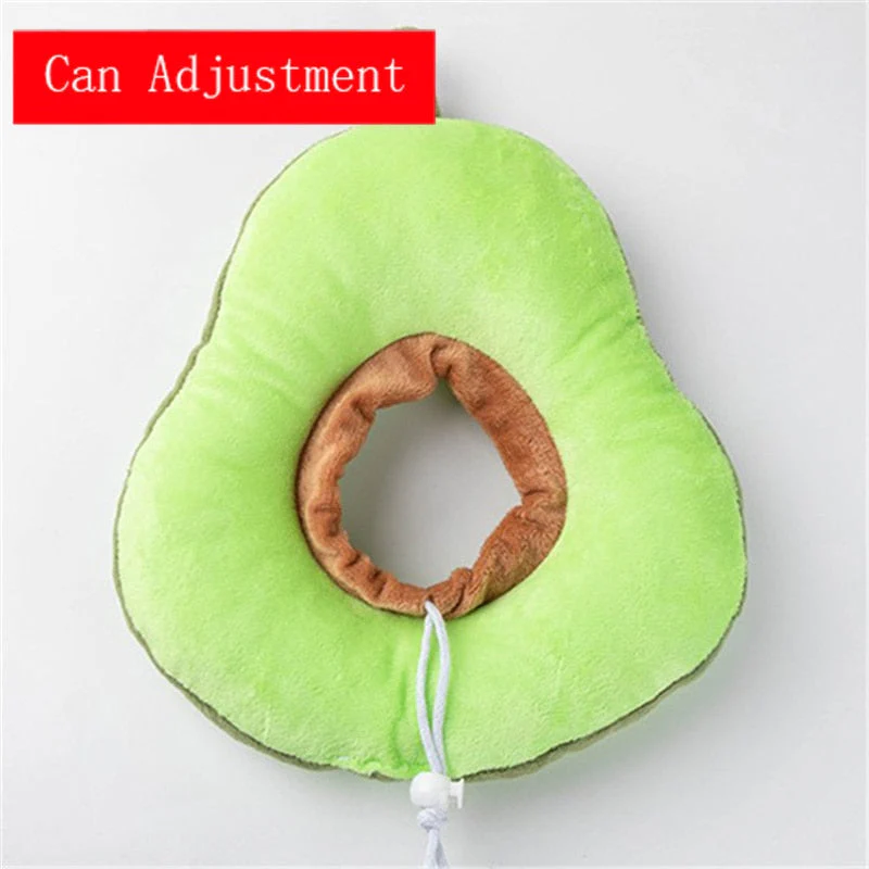 Soft Avocado-Shaped Pet Healing Collar - Image 7