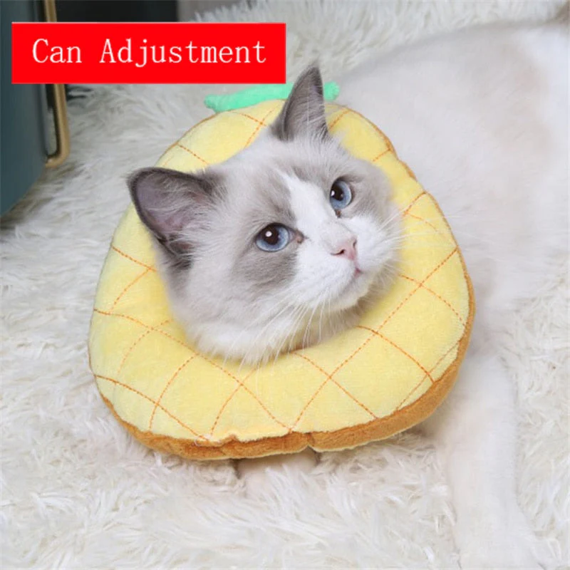 Soft Avocado-Shaped Pet Healing Collar - Image 9