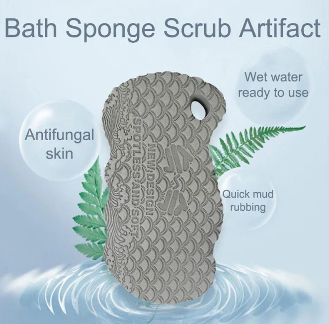 Soft Body Scrubber Shower Sponge - Image 4