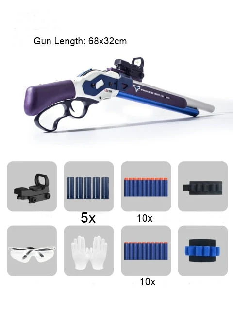 Soft Bullet Airsoft Sniper Shotgun Toy Gun - Image 8