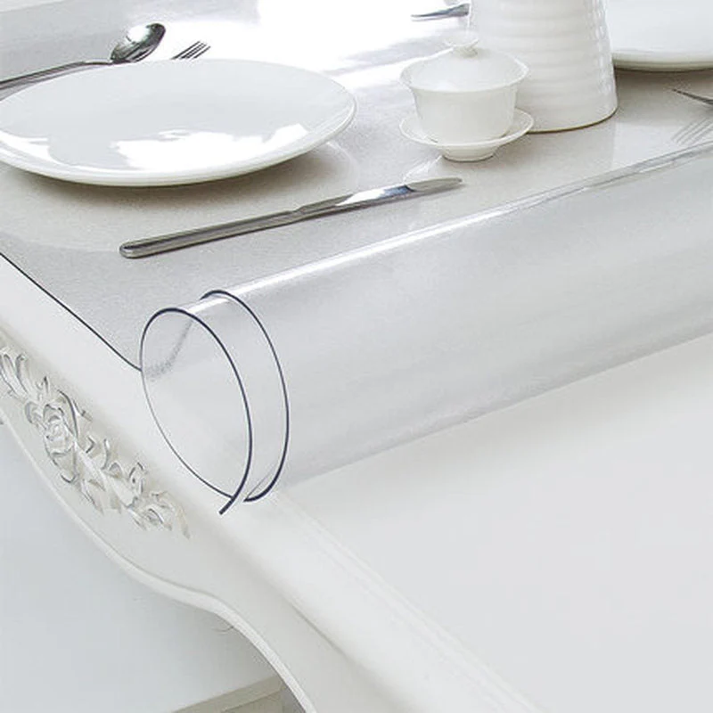 Soft Clear Cover Transparent Table Mat - Image 2
