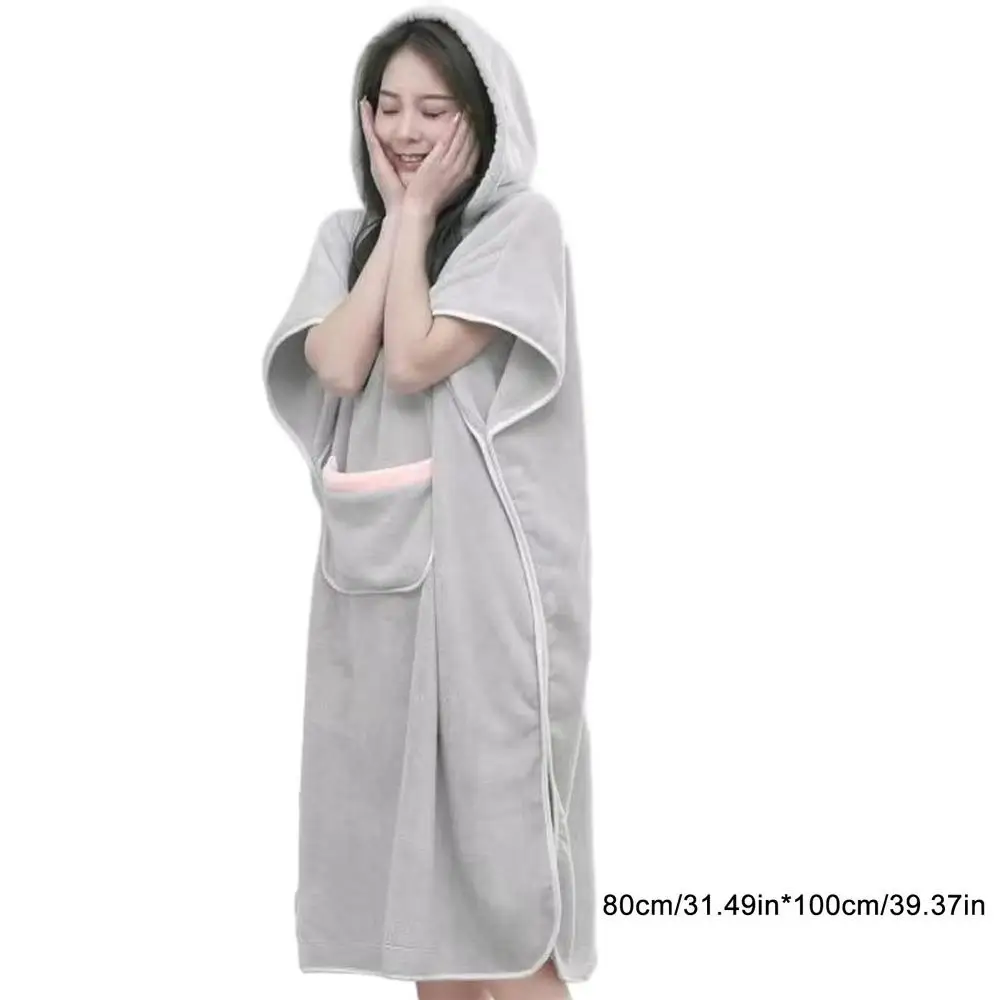 Soft Cozy Women Hooded Robe - Image 11