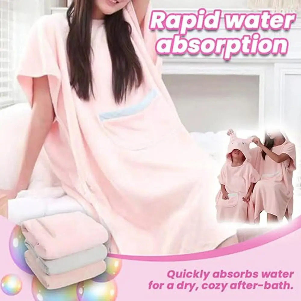 Soft Cozy Women Hooded Robe - Image 3